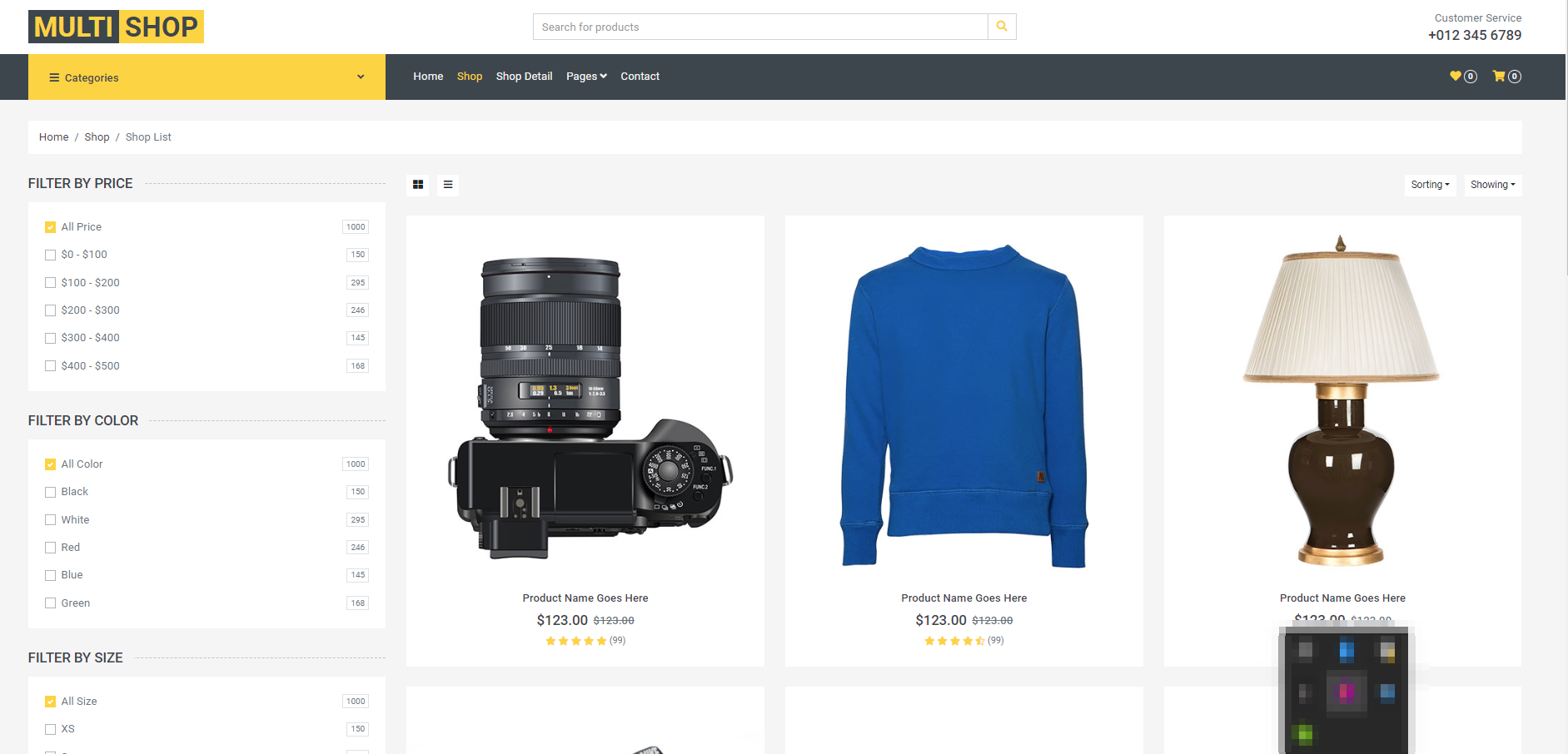 Ecommerce Website